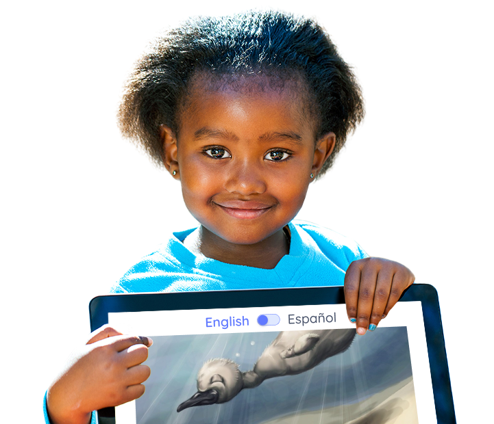 p. 8 (will be updated) Young African-American girl (stock photo) with ipad Frame 18857