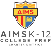 AIMS K-12 college prep - logo